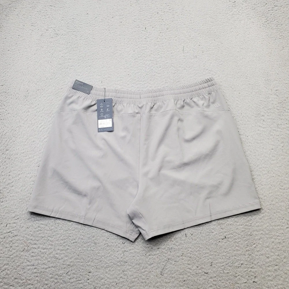 VRST Golf 5 All-in Unlined Shorts Mens‎ XL Gray Relaxed Fit Performance UPF 50+
